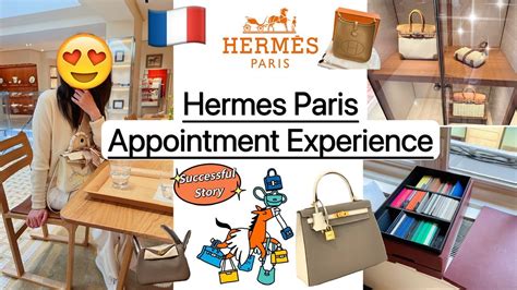 hermes paris store appointment|hermès appointment online.